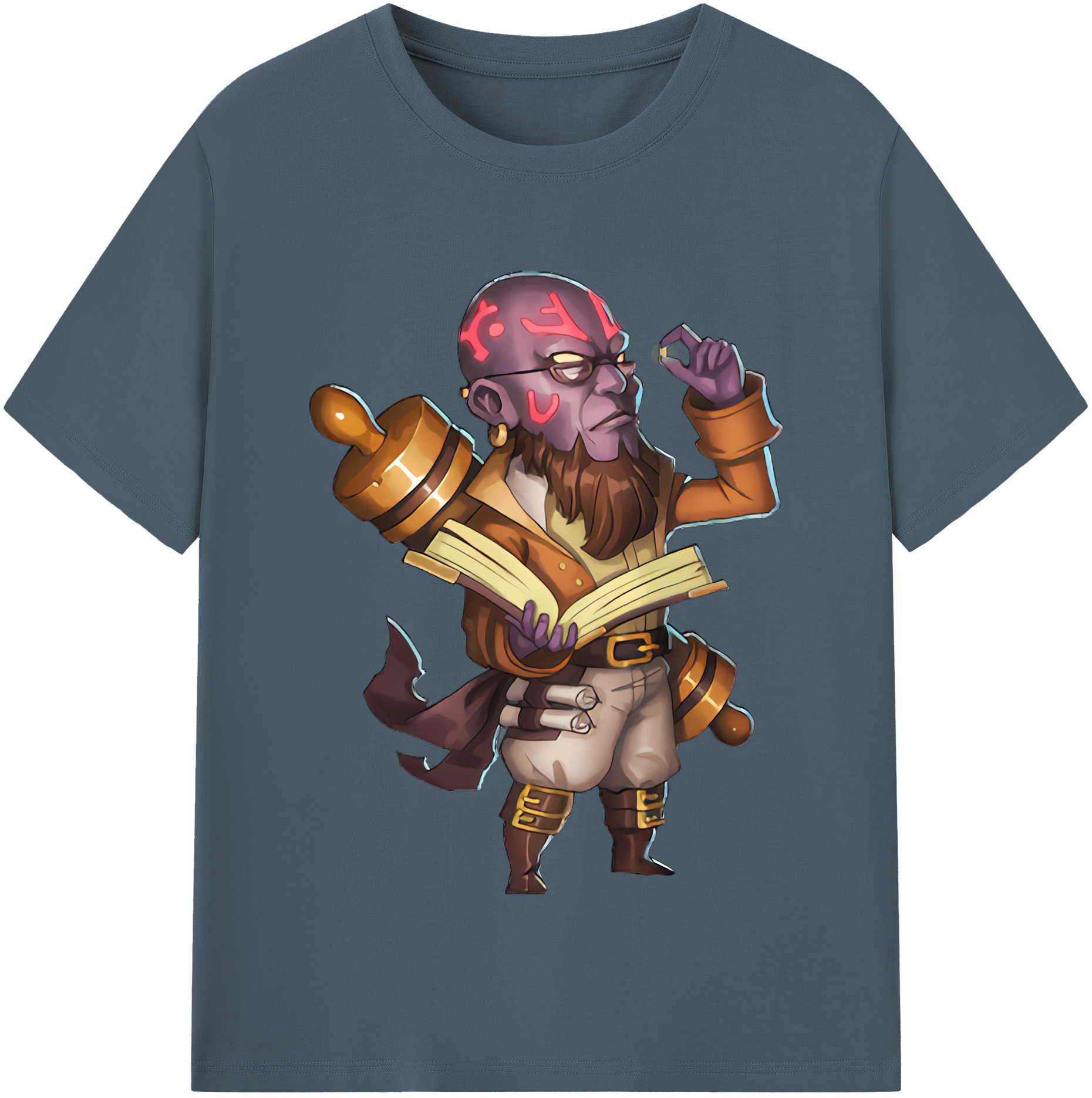 リーグ・オブ・レジェンド League of Legends LOL 綿100％半袖Tシャツ（フロントプリント）
